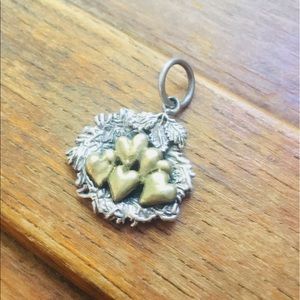✨SOLD✨Waxing Poetic 5 Heart Nest Pendant / Charm